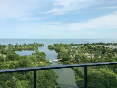 Spacious, bright, luxurious, Lakefront 2 bedroom 2 bath condo available for rent at Humber bay shore...
