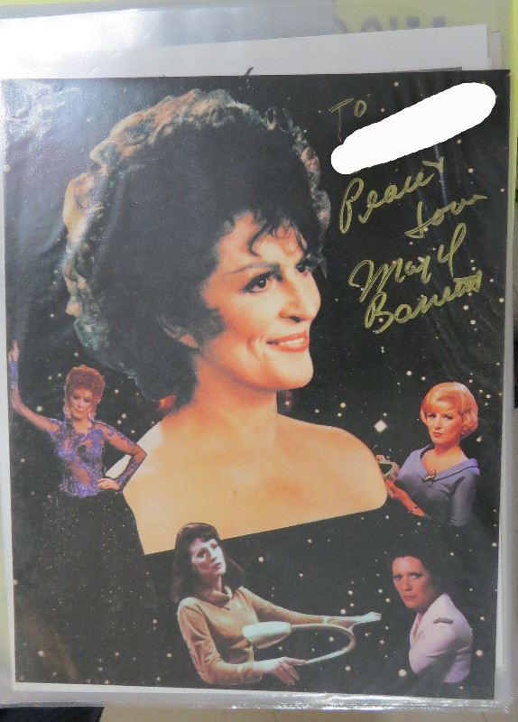 Star Trek Autograph Majel Barrett in Arts & Collectibles in Trenton