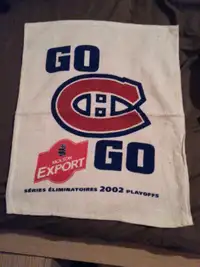 Serviette du canadien de Montréal, petite serviette promotionnel