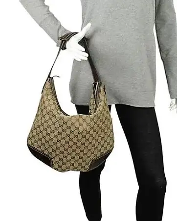 Authentic Gucci Black Hobo Shoulder Bag, View more