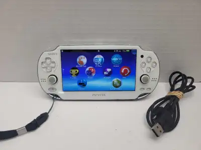 PS Vita System - White Sony Playstation , View more