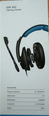 GSP 300 gaming series headsets. 