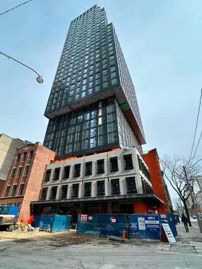 Be the first to live in this bright 2-bedroom, 2 full bathroom suite at Yonge & Queen. Featuring a f...
