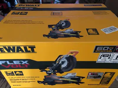 Dewalt 60v 12" Mitre saw ⛽️⛽️(COMBO KIT)⛽️⛽️, View more