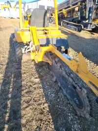 Need a trench?  We offer trenching services 