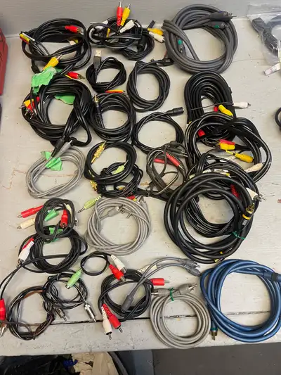 HDMI USB and RCA Cables , View more