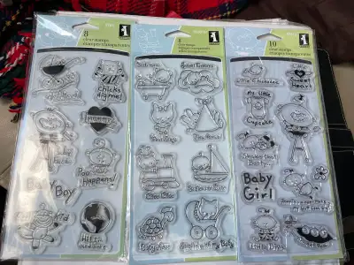 $2 each stamp sets, View more