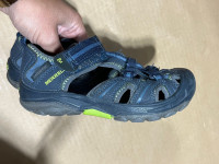 Merrell Kids Size 12m Gray Sport Sandals Shoes