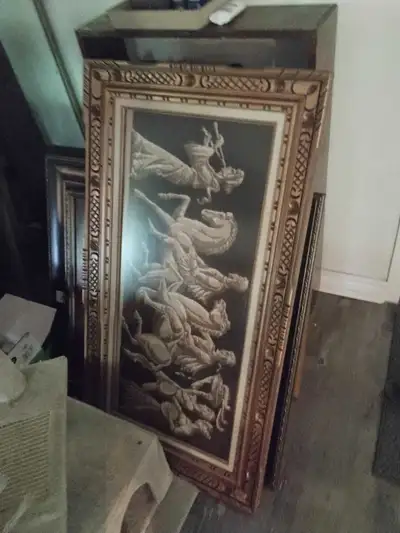 Classic Framed Wall Art Relief, View more