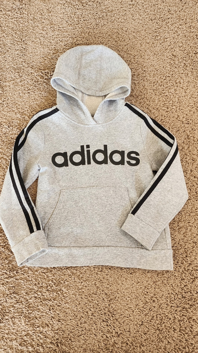 Boys Adidas hoodie size 5 in Clothing - 5T in Edmonton
