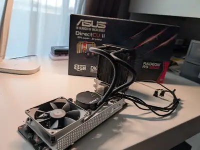 AMD R9 390x 8GB GPU watercooled, View more
