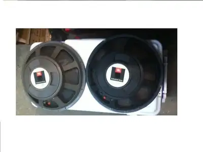 Drivers 15"- JBL 2225H/J 8omh and 2205b -, View more