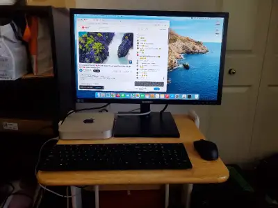 Mac Mini Late 2014. Intel  i5. 8GB RAM 256GB SSD 1T HDD 24 inch, View more