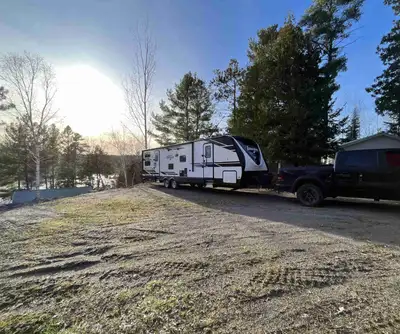 Family travel trailer in great condition. Purchased new from Outdoor Travel. Bought a cottage and ha...