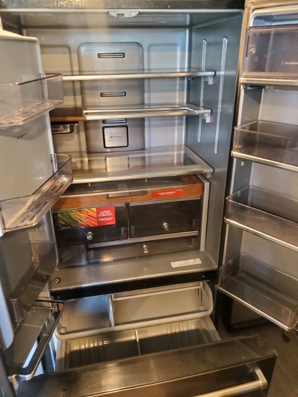 2022 KitchenAid Black Stainless Steel Fridge Can DELIVER