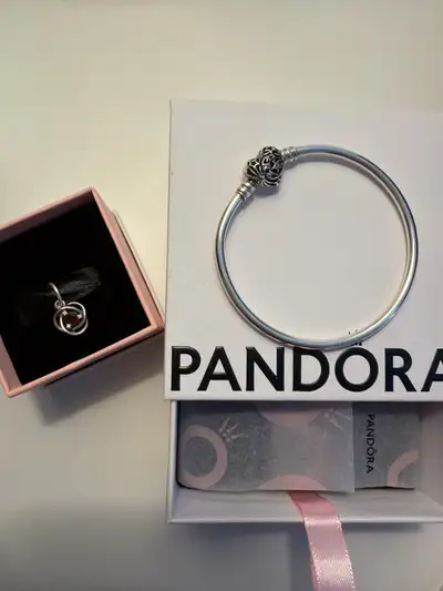 Pandora Bracelet and Charm, View more
