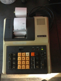 1970’s working electric calculator by Underwood