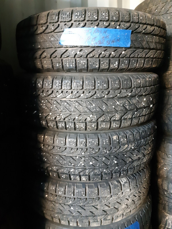 195-65-15 Snow Tires For Sale in Tires & Rims in Owen Sound - Image 2