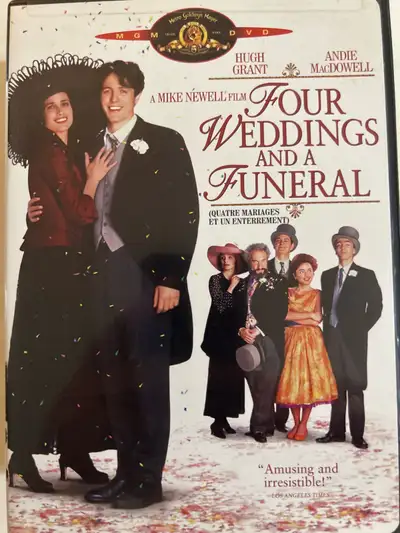 four wedding and a funeral - DVD bil 5$., View more