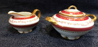 Vintage / Antique Creamer and Sugar Bowl from CH Field Haviland