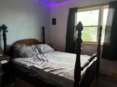Antique Double Bed and Frame, View more