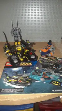 Lego SUPER HEROES 76034 The Batboat Harbor (Harbour) Pursuit