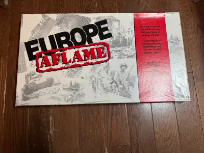 Europe Aflame board game TSR - vintage incomplete, View more