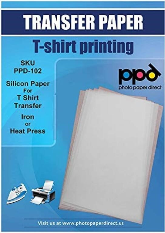 PPD Silicon Papers for T Shirt Transfer Iron or Heat Press - 10 | Hobbies &  Crafts | Peterborough | Kijiji