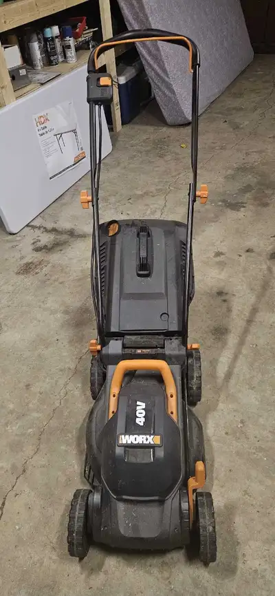 cordless lawn mower, View more