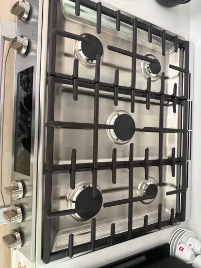 Bosch 800 Series Dual Fuel Slide-in Range Stainless Steel, View more