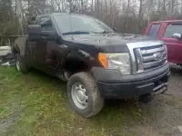 2010 Ford F150 4.6L 4x4 with Plow & Parts Truck