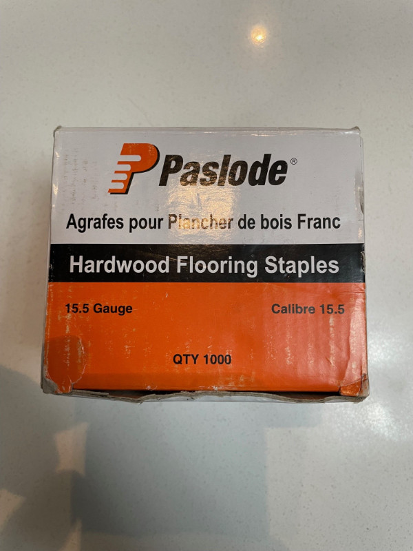 Paslode Hardwood Flooring Staples in Floors & Walls in City of Toronto