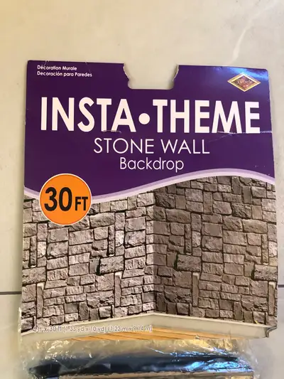 Insta-Theme Stone Wall pattern, peel & stick, View more