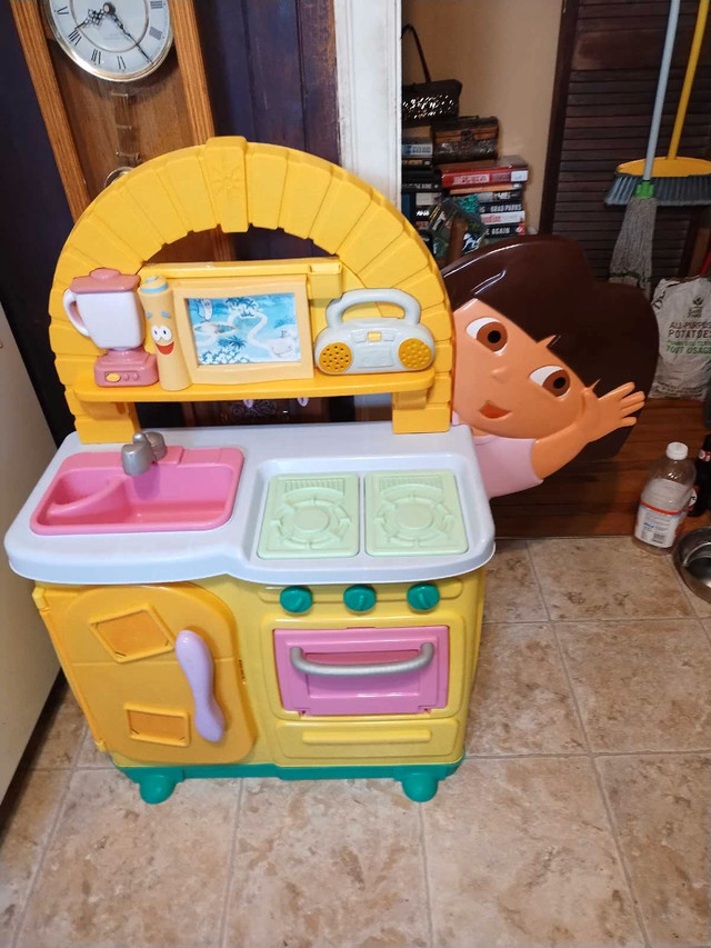 Dora Play Kitchen in Toys & Games in Peterborough
