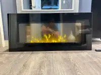 NEW Dimplex electric fireplace with heater blower function