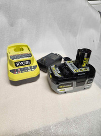 Ryobi battery and charger new