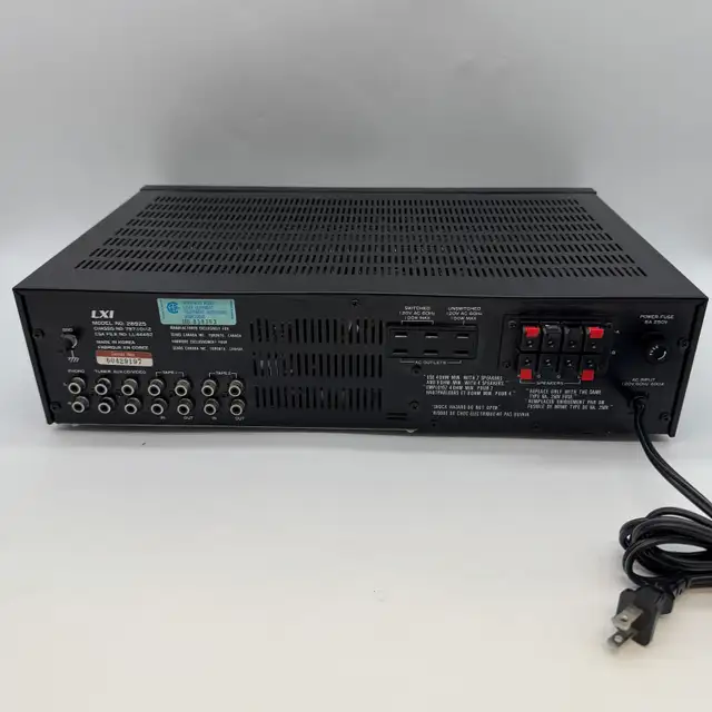 LXI 28925 Amplifier Aka Sherwood Ad620b 100Wpc Tested Working in Stereo Systems & Home Theatre in City of Toronto - Image 7