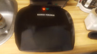 George Foreman GR2080B 5-Serving Classic Plate Grill, One Size,