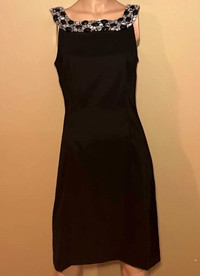 Dress - Black With Rhinestones - Dressbarn Collection