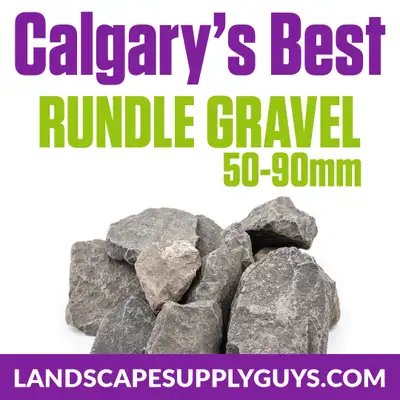 50-90MM Rundle Gravel - Free Delivery in Calgary and Airdrie, View more