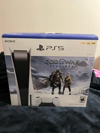 Selling an original PlayStation 5 God of War Ragnarök edition box — no console or accessories includ...