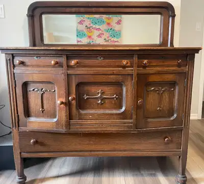 Solid Wood Sideboard/Cabinet/TV stand, View more