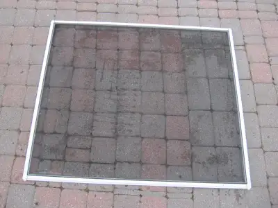 40.5 x 34 inch Aluminum Frame Front  Clip On Style Window Screen, View more