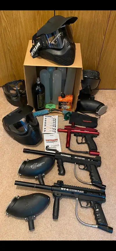 Paintball markers & accessories. Price is for all in pics, located in Macgregor Mb …