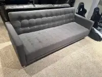 Grey Folding Sofa