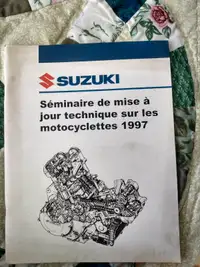 Manuels - Suzuki - seminaires techniques  années 1996 et 1997