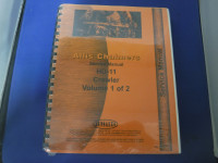 Allis Chalmers HD-11 Crawler Service Manual Jensales Reprint