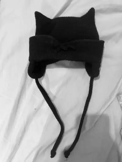 CALIKIDS Baby Cat Ears Winter Hat Beanie Costume Size Small, View more