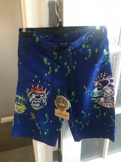 Ed Hardy Swim Shorts / Sz 4 Boys / BNWT, View more