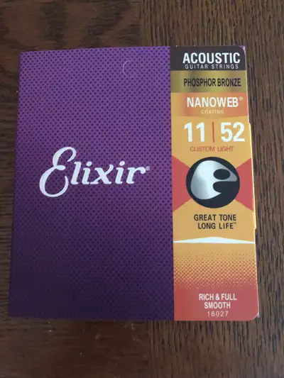 Acoustic guitar strings, View more